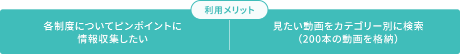 メリット